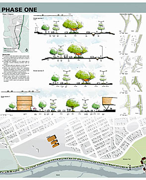 Urbane Boulevard Phase 1 Diagram